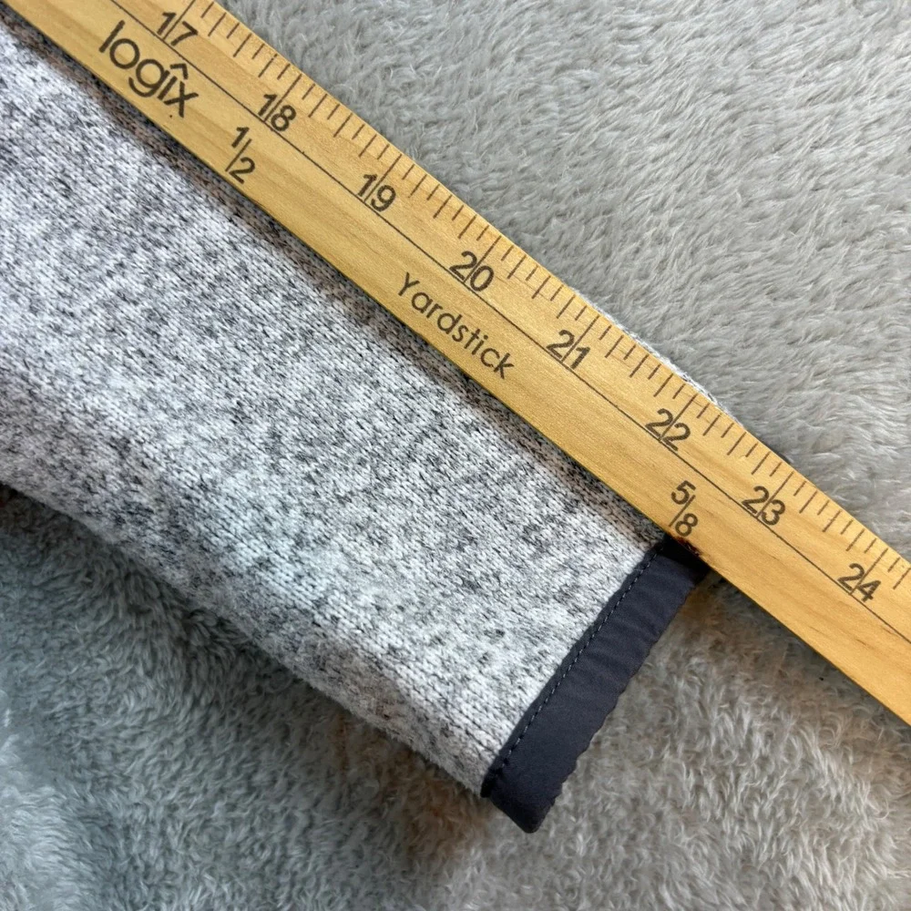 Lululemon Jacket Women 2 Radiant Jacket Full Zip‎ Sweater Knit Grey Fleece